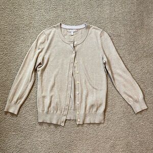 Banana Republic Tan Cardigan Size S